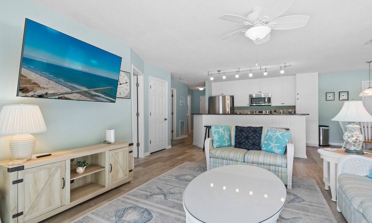 Sea Trail Condo | 16A - Newly renovated in 2023! Ground Level 2 bedroom/2 bath condo on Oyster Bay Golf Links