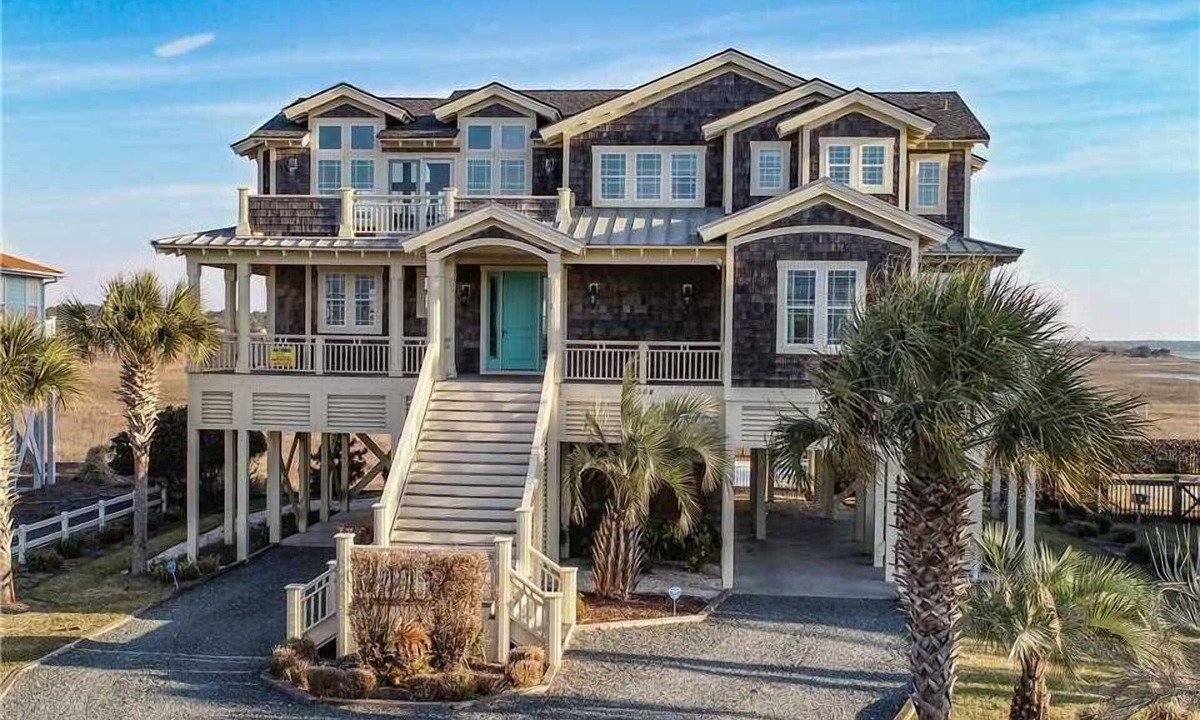 Holden Beach House | All The Way - "All the Way" to the end of the island where views, views and more views await you!