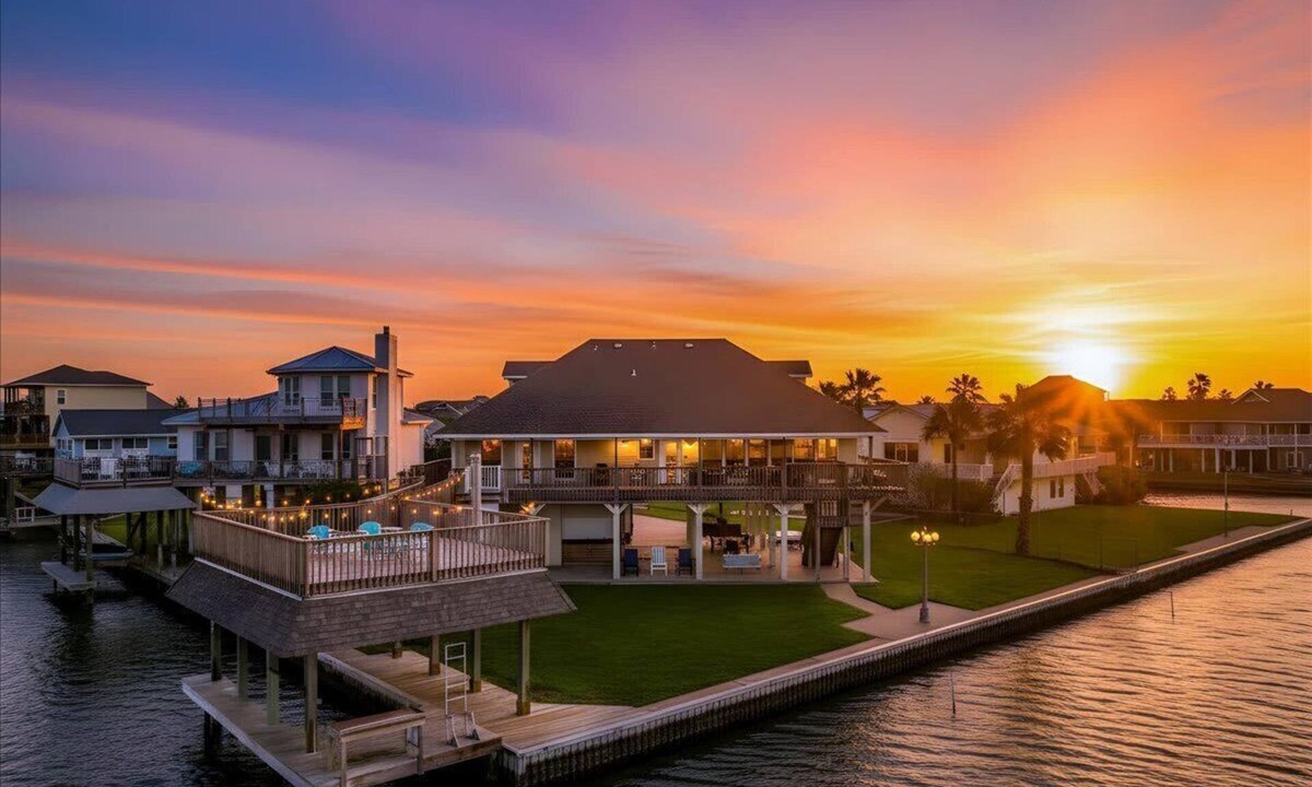 Terramar Beach House | Bay Vista- "New Listing" in Terramar Beach, 4 BR/3 BA, Boat slip