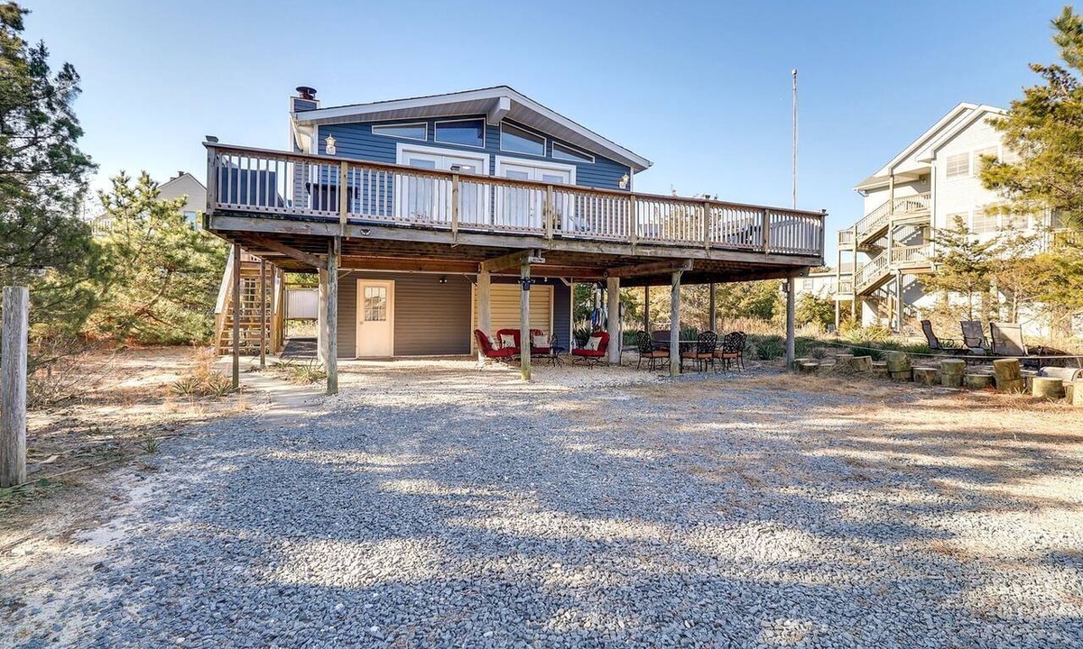 Broadkill Beach House | Beach House with Stargazing Dome Near Broadkill Beach, Delaware