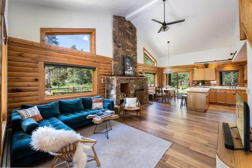 Blue River House | Cabin On The Blue Home: On River, Hot Tub, Views