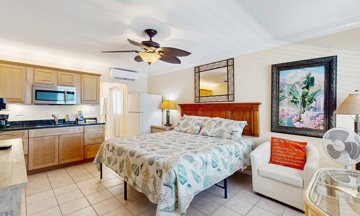 Pass-a-Grille Historic District Condo | Charming dog friendly studio with WiFi shared washer dryer snowbirds OK
