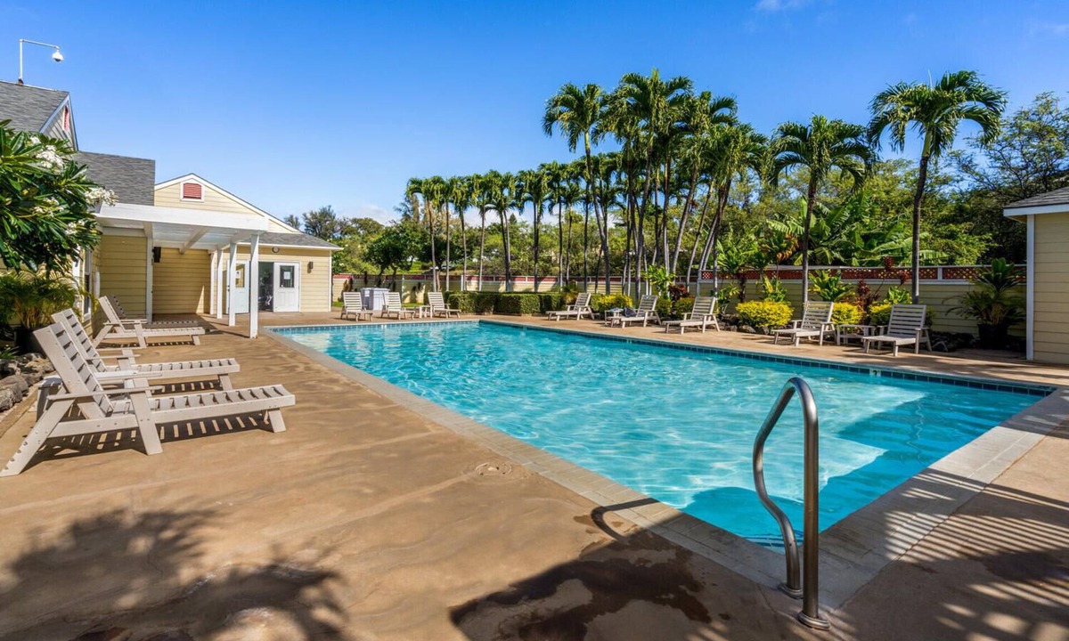 Waikoloa Village House | Fairway Terrace F-107: Waikoloa Condo Golf Course View With Pool