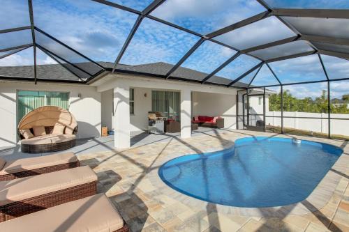 Westminister House | Furnished Lanai & Yard: Comfy Lehigh Acres Getaway