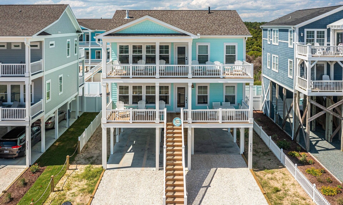 Holden Beach House | Heaven's Outpost: Waterfront retreat with private pool, beach access, fast WiFi & two decks