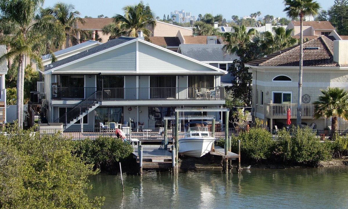 Indian Rocks Beach House | Home away from home but with dolphins and manatees in your back yard.