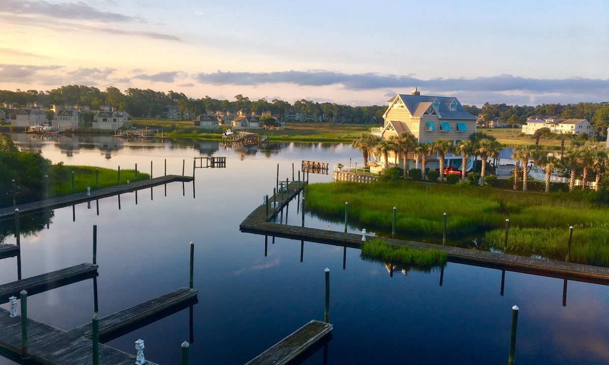 Little River Condo | Intracoastal Direct Waterfront Views 2B-2B Condo Quiet Golf Community