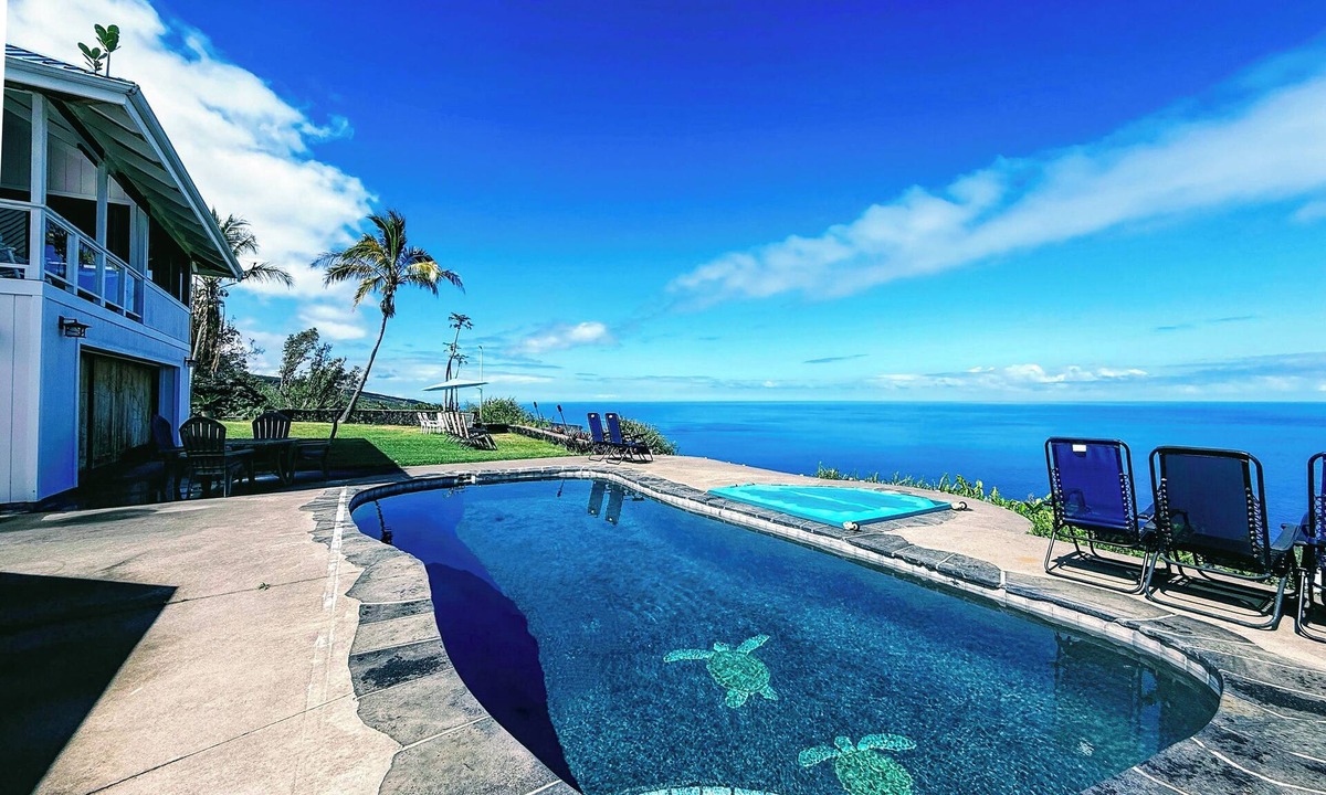 Opihihale Apartment | Kona Coast, BEST Oceanview Pool, Yoga Meditation Space, Pickle Ball Basket Ball