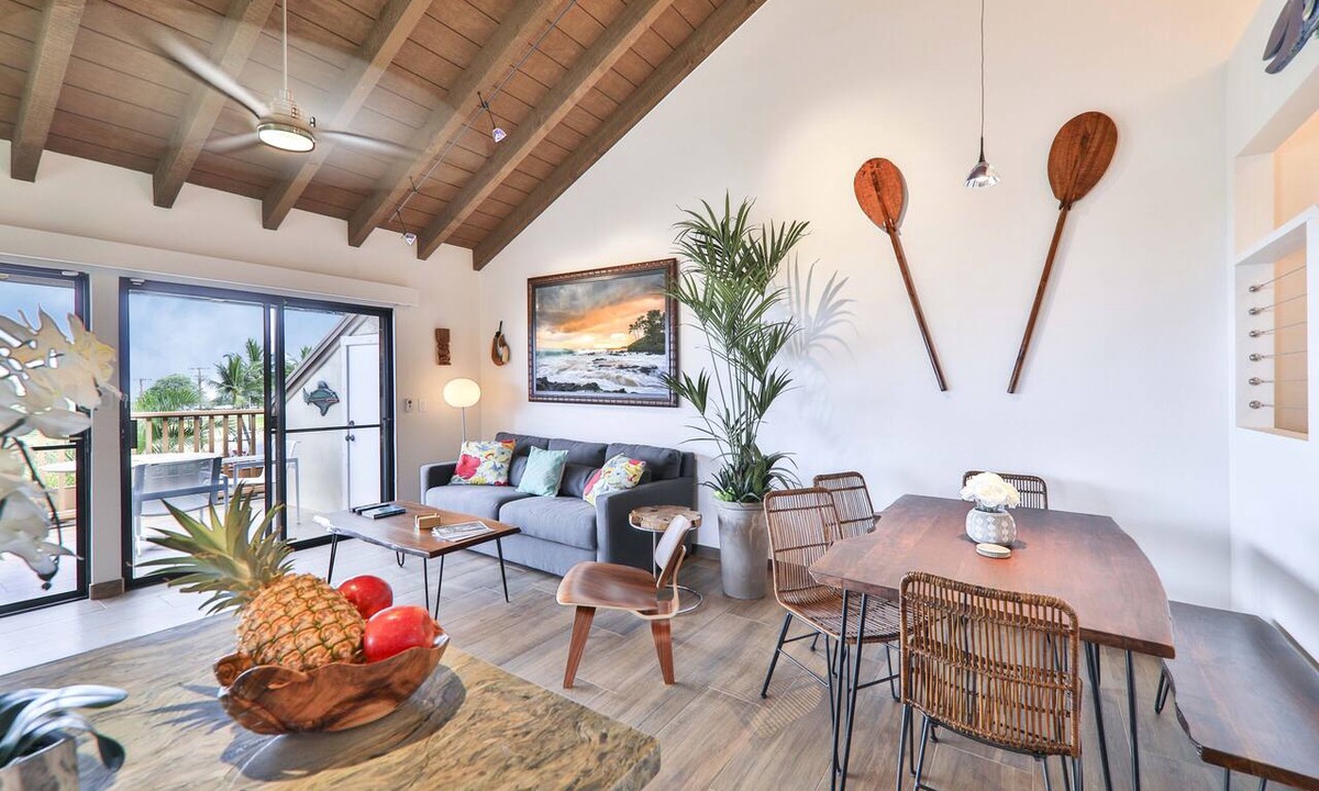 Kihei Condo | Maui Dream Place at Maui Kamaole G-209, Direct Ocean View, 2 Story Modern Condo