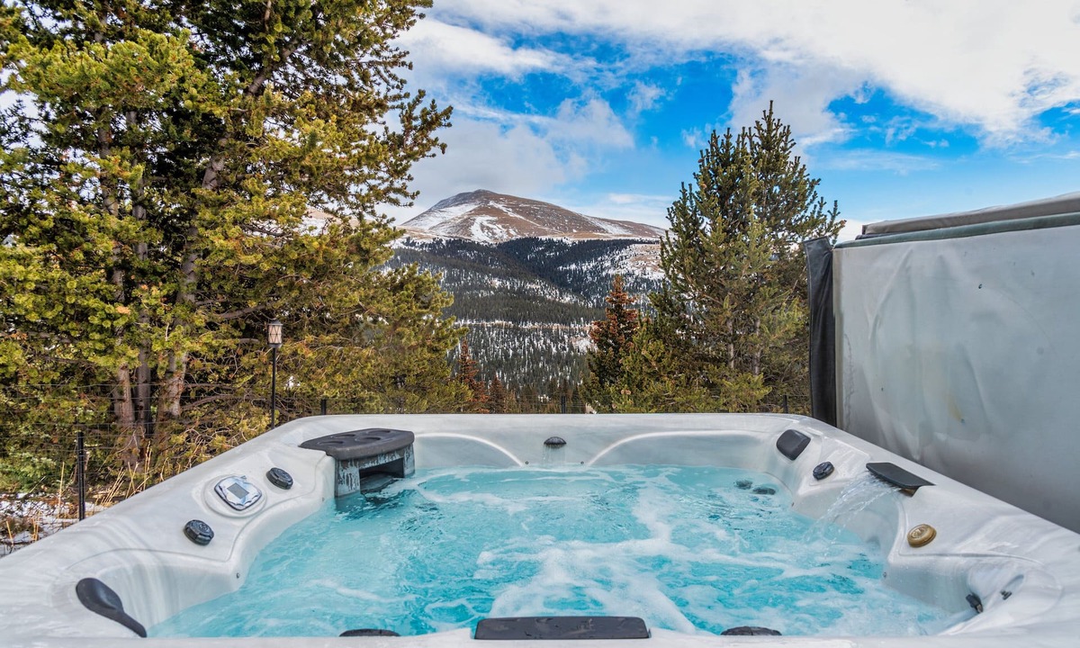 Alma Cabin | New! Mountain Top Chalet with Ho Tub, 20 miles from Breck! - Mount Bross Chalet