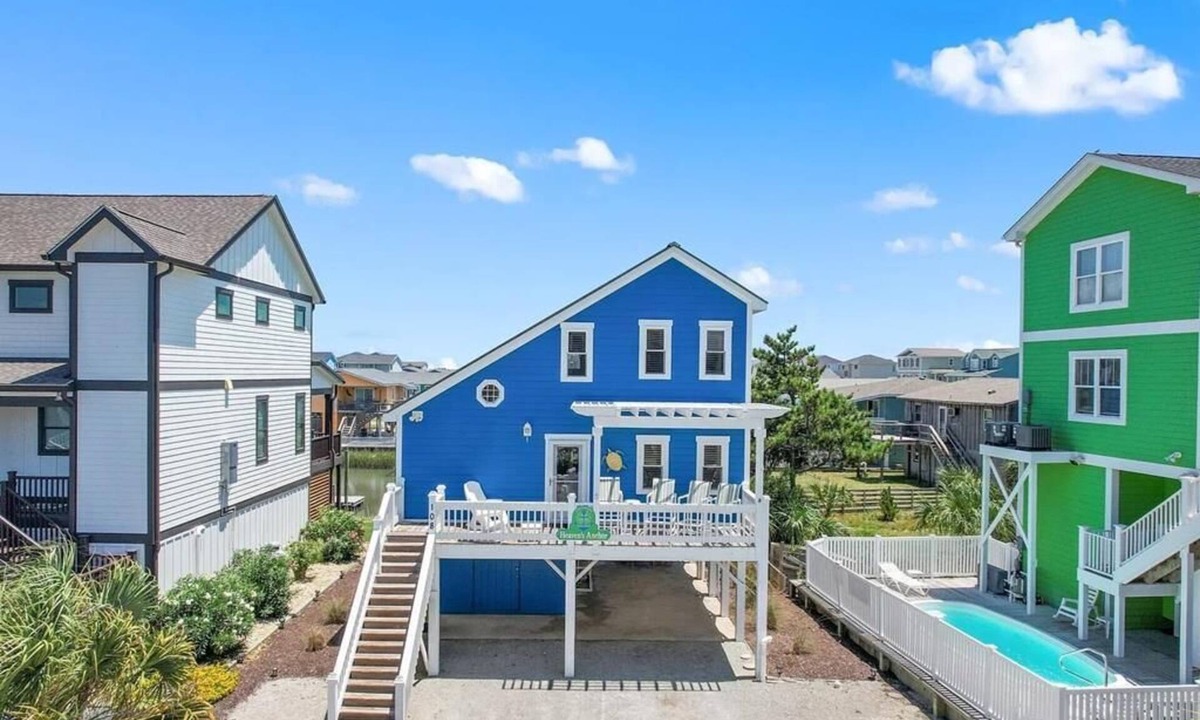Holden Beach House | Oceanfront Heaven's Anchor in Holden Beach, 3BR, 2BA, perfect for family fun!
