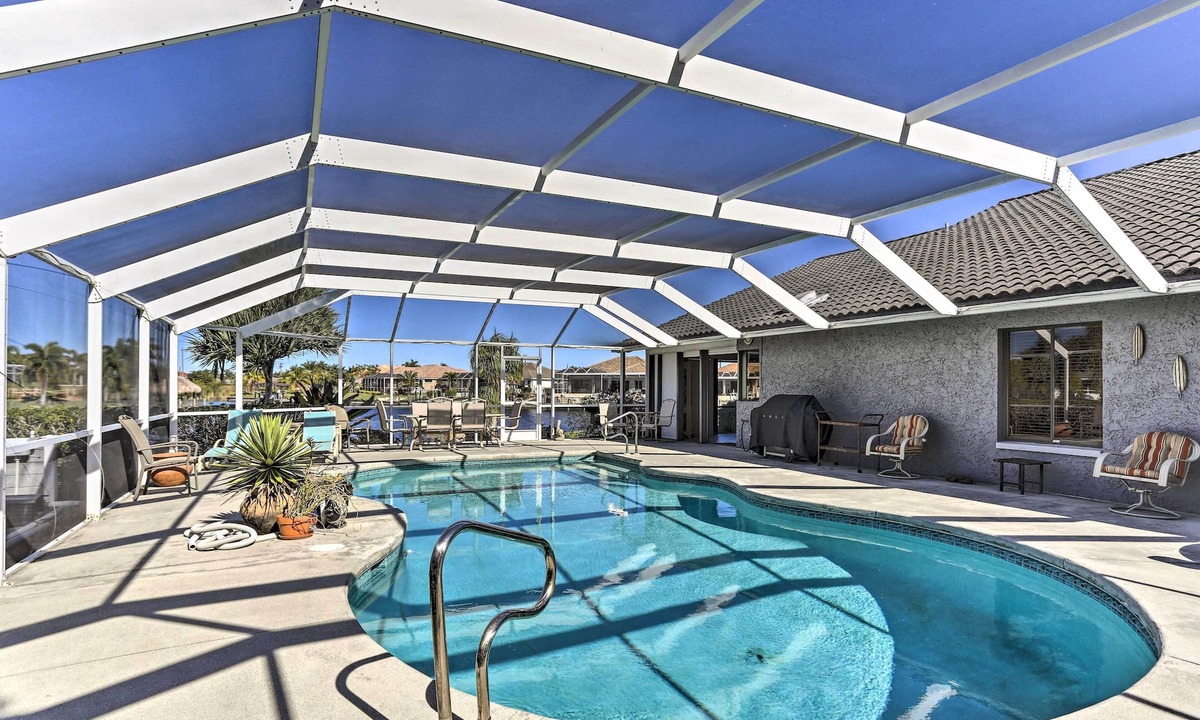 Pelican House | Private Dock: Canalfront Home in Cape Coral