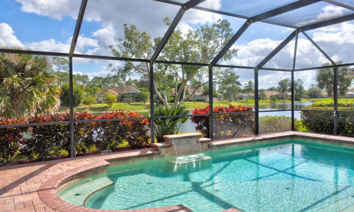Central Naples House | Private Pool Lakefront Briarwood Home 10 Min to Naples Beaches