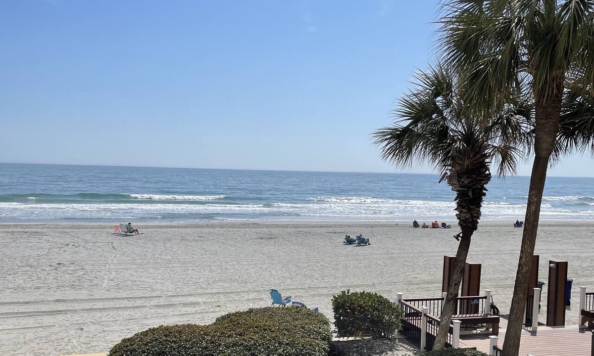 Myrtle Beach Condo | Renovated Kitchen! Beautiful Ocean Views 2B Brigadune! Perfect Location