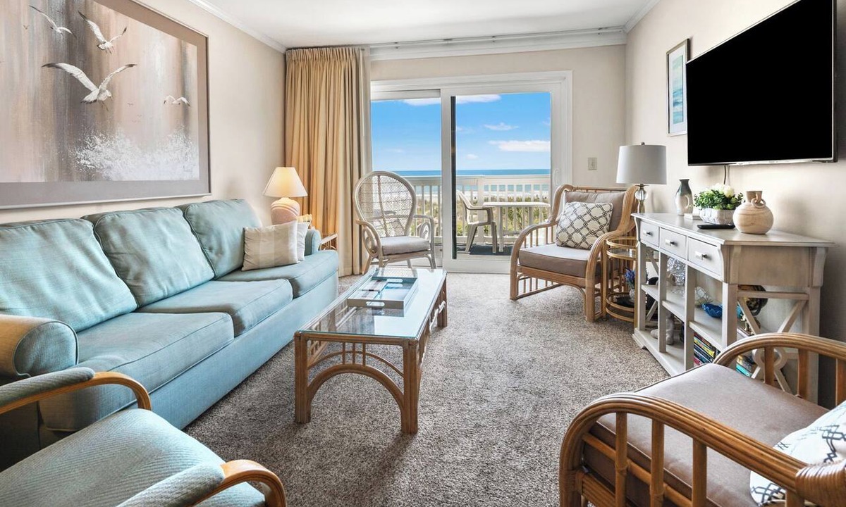 Ocean Drive Condo | Sea Cloisters I Ocean Front Beach Retreat