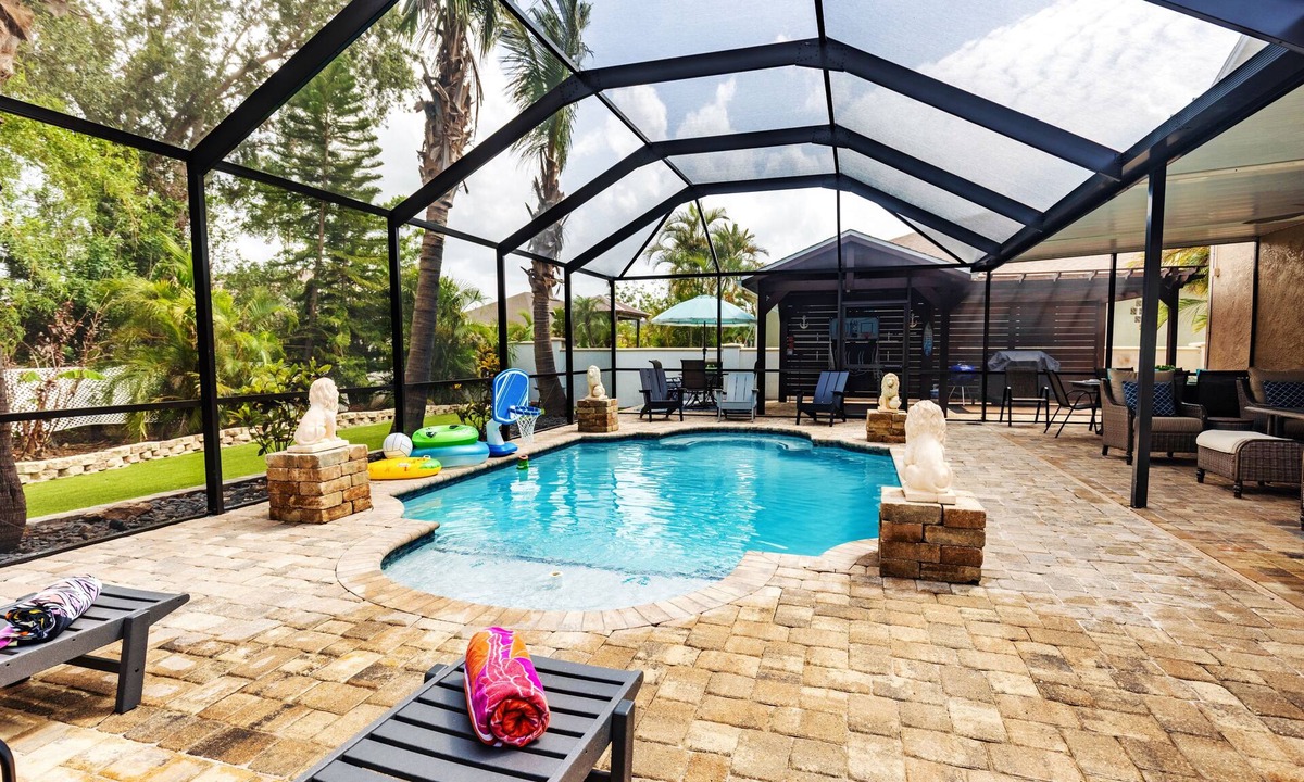 Golf and Sea Village of Apollo Beach House | “Spacious Home wPool Sleeps Family Getaway ☀️”