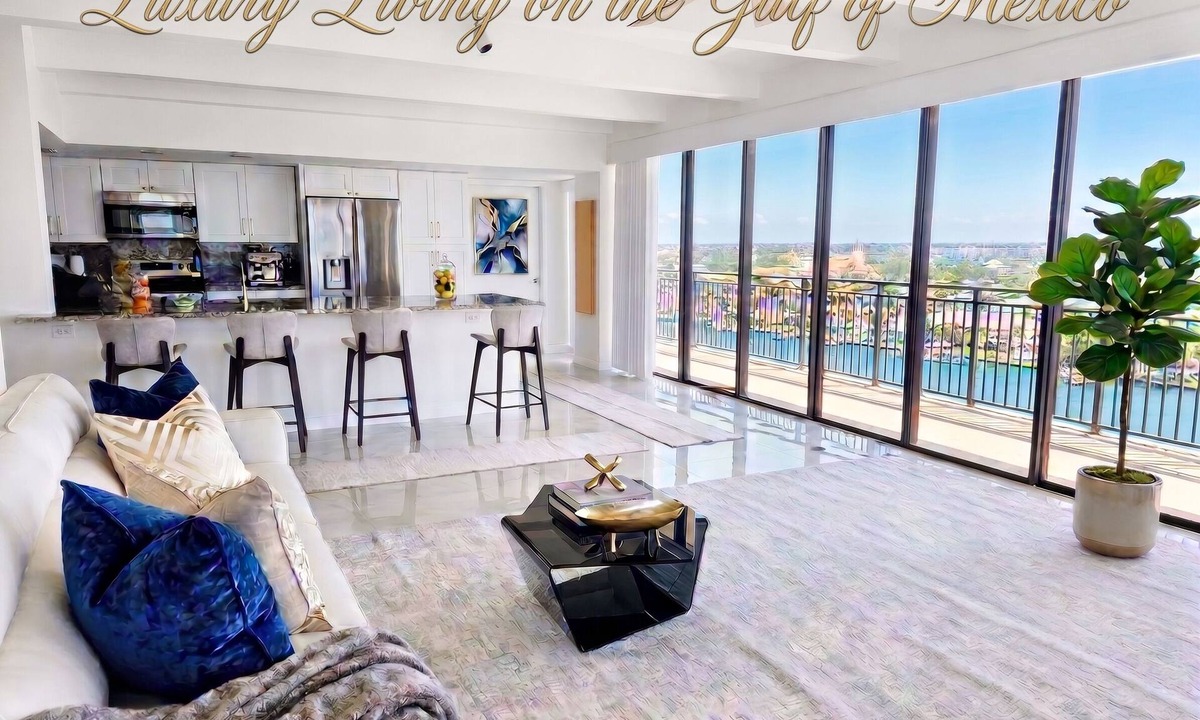 Sunset Beach Condo | SUMMER by the sea! LUXURY condo w/OFFICE, GULF & CITY VIEW-SPECTACULAR