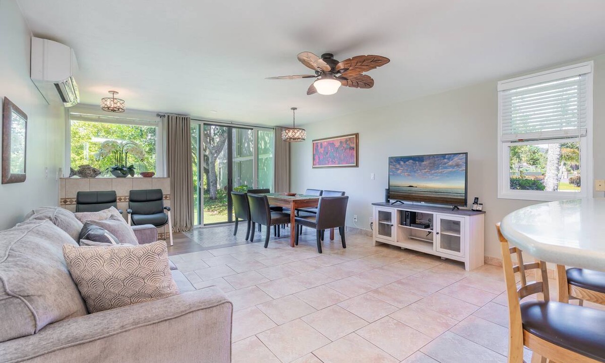 Kahuku Condo | 🍧Summer Special - Plumeria Tree Hale - Golf Course View - Sleeps 4 🏄‍♀️