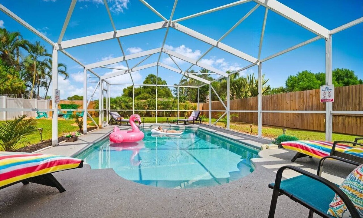 Disston Heights House | Sun Oasis | Game Room, Pool, Fire Pit | Near Beach