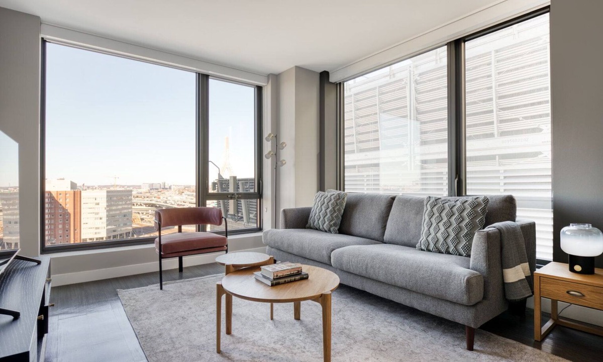 West End Apartment | Sunlit North Station 1BR w/W/D & Gym, nr TD Garden, by Blueground