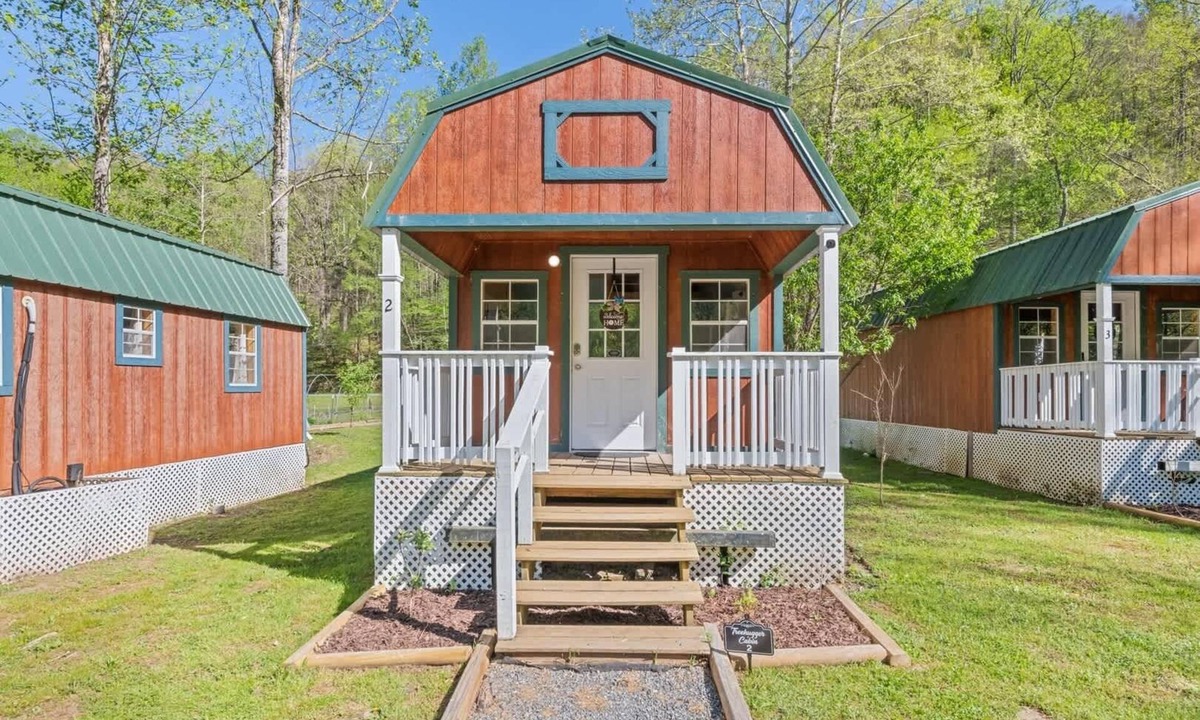 Cullowhee House | Treehugger Tiny Home Cabin by River Near WCU