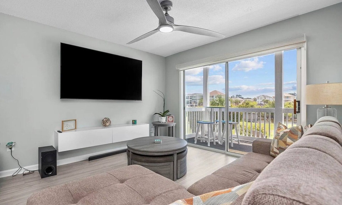 Carolina Yacht Landing Resort | Water Way Oasis 3 Bedroom 2 Bath on The beach