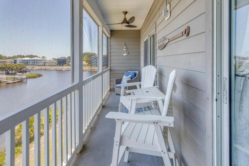 Carolina Yacht Landing House | Waterfront Condo w/Views & Pool in Little River