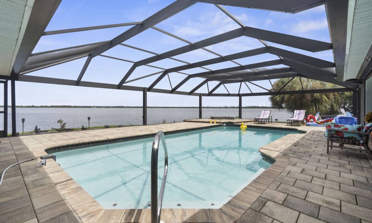 Gulf Cove House | Waterfront Retreat w/Pool, Hot Tub & Dock Access