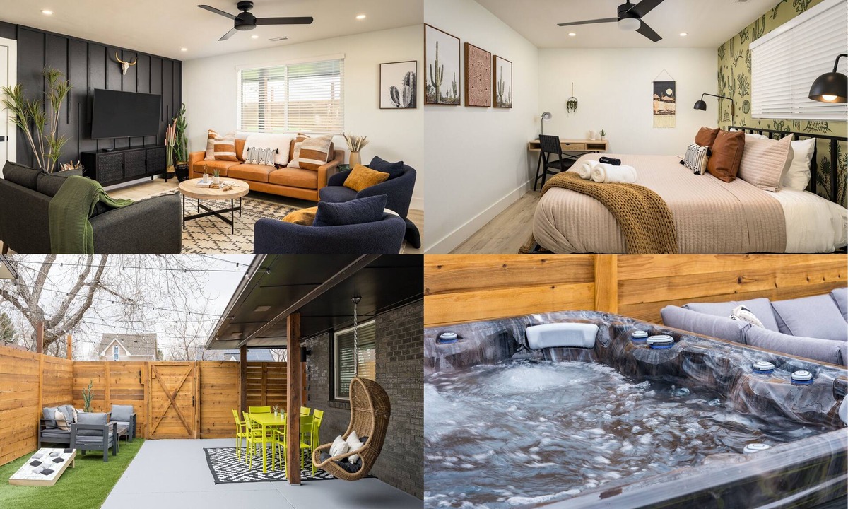 Lakeside Bed & Breakfast | Wild West Disco Haus 2.0! New Hot Tub, Patio + Gym
