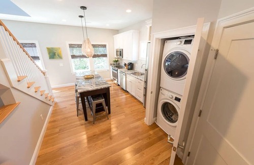 Fifth Ward Condo | 2 Decks for Entertaining, Walk To Town and Harbor