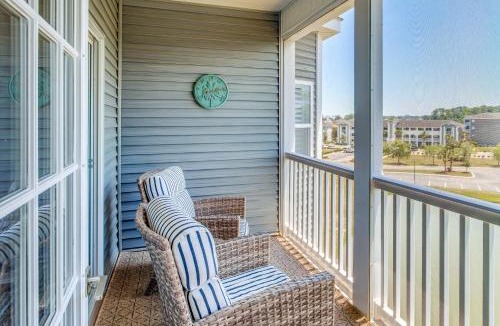 Carolina Yacht Landing House | 3 Mi to Cherry Grove Beach! Quiet Condo w/Balcony