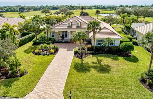 Fort Myers House | 3BR/4BA Luxury Home in Secure Resort Style Verandah Community