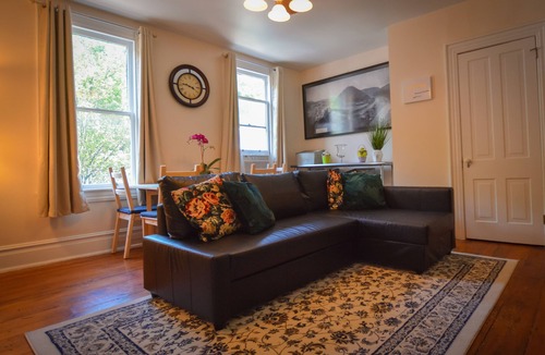 Ashfield Apartment | 3rd Flr Suite Historic Downtown, Dogs OK-Ask Prior to Booking +Dedicated Parking