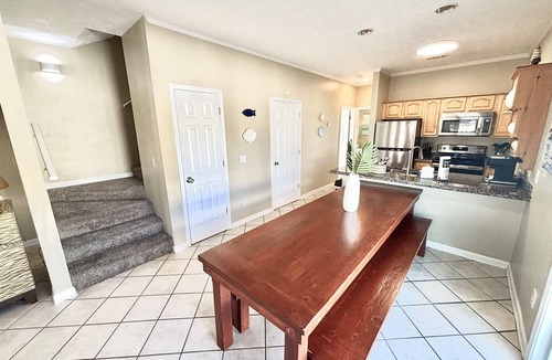 Thomas Drive House | 4 BR 3 BA Beach House Sleeps 10 w/HEATED POOL, Steps to Beach!