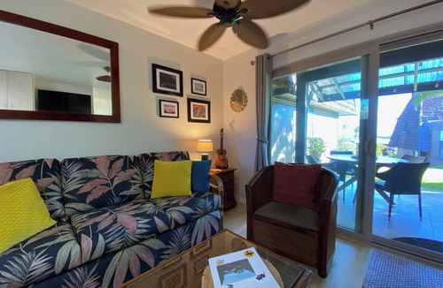 Punaluu Condo | #71 Hidden Tiki Ohana at Punalu`u Black Sand Beach