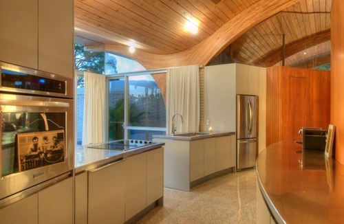 Golden Beach House | Architectural icon by Architect Victor A. Lundy. Prime location near beach.