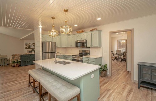 Ocean Isle Beach House | Avoid the beach traffic and stay in this cozy, renovated 4 bedroom property just 5 minutes from OIB!