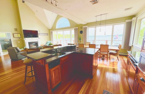 Cedarville House | Beach front house with incredible water views from every room!