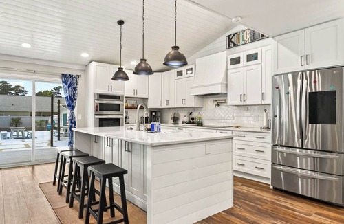 Shallotte House | Beach Rental with Private Pool & Outdoor Entertainment for Up to 12 Guests!