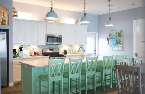 Port Bolivar House | Beachfront, Huge Deck and Private Heated Pool