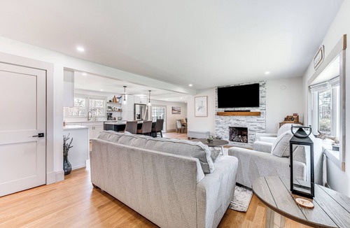 South Eliot House | Beautiful Eliot Retreat w/Fire Pit & Game Room!