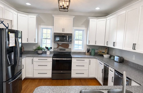 Shallotte House | Beautiful ICW views! Private pier, pool, hot tub, fire pits, and more!
