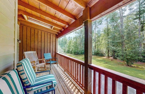 Cashiers House | Beautiful townhouse surrounded by nature, grill, shared hot tub, pool, & tennis