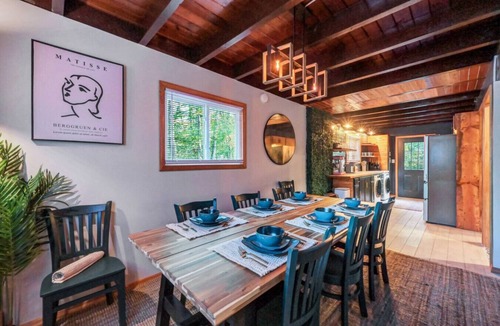 Tobyhanna Cabin | Black Timber Chalet - Hot Tub - Game Room