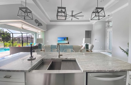 Broadmoor Villa | Blue Haven, Sleeps 6, heated salt pool