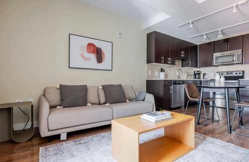Theatre District Apartment | Blueground | Boston Theater District, rooftop, nr Boston Common