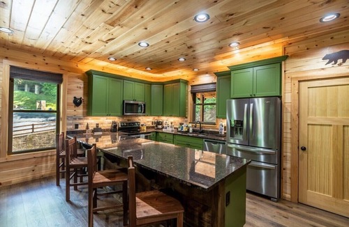 Smoky Mountains Cabin | Cabin with Hot Tub, Game Room & Mountain Views!
