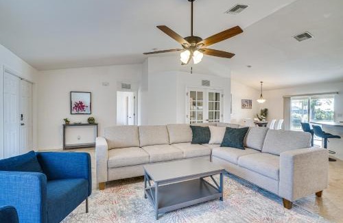 Burnt Store House | Canal-Front Cape Coral Home w/Fire Pit, By Beach!