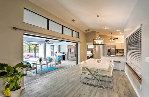 Caloosahatchee House | Cape Coral Home w/Heated Pool, Dock & Gulf Access