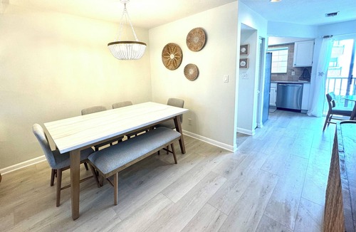Redington Shores House | Charming Redington Shores 2-bedroom 2.5- bath beach front townhome with garage.